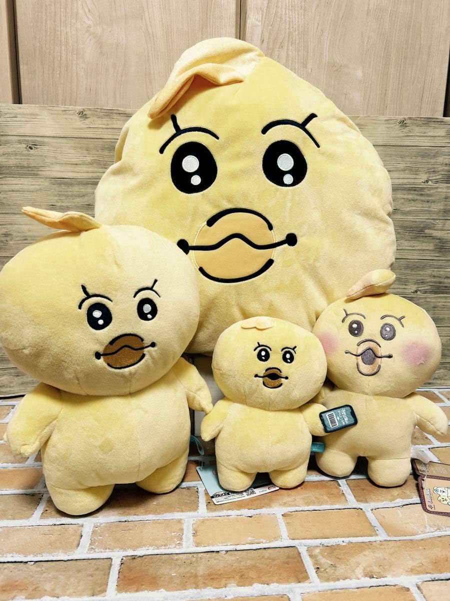 Amazon.co.jp: んぽちゃむ きみまろ4点 フェイスBIGクッション